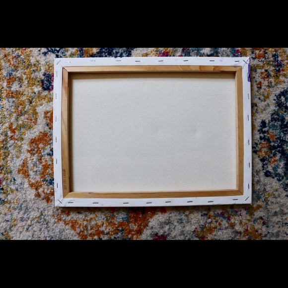 NWT Handmade Painted Marble Abstract Wall Canvas ! - Picture 8 of 8